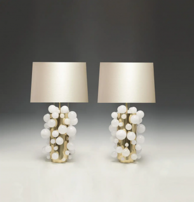  Phoenix Gallery Bespoke Rock Crystal Bubble Lamps by Phoenix