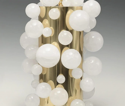  Phoenix Gallery Bespoke Rock Crystal Bubble Lamps by Phoenix