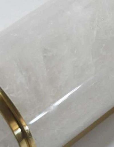  Phoenix Gallery Bespoke SCB17 Rock Crystal Sconces by Phoenix