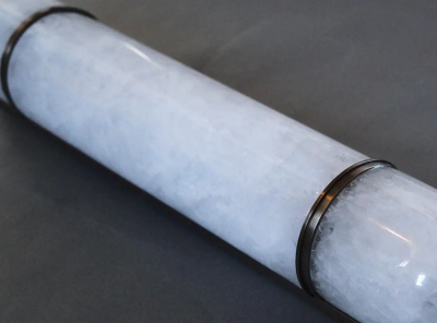  Phoenix Gallery Bespoke SCB24 Rock Crystal Sconces by Phoenix