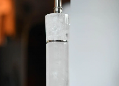  Phoenix Gallery Bespoke SCN Rock Crystal Lamps by Phoenix