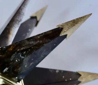  Phoenix Gallery Bespoke STAR21 Smoky Rock Crystal Flush Mount by Phoenix