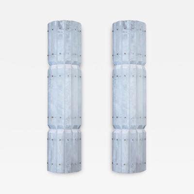  Phoenix Gallery Bespoke TBP24 Rock Crystal Sconces By Phoenix