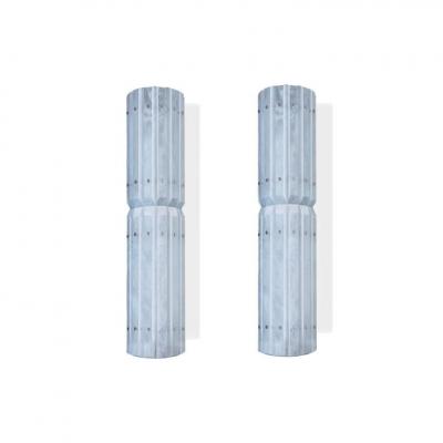  Phoenix Gallery Bespoke TPB18 Rock Crystal Sconces by Phoenix