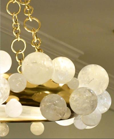  Phoenix Gallery Bubble Rock Crystal Chandelier by Phoenix