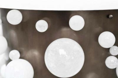  Phoenix Gallery Bubble Rock Crystal Cocktail Table by Phoenix