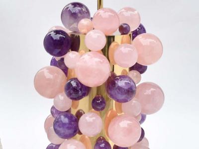  Phoenix Gallery Cherry Blossom Rock Crystal Bubble Lamps by Phoenix