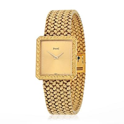  Piaget PIAGET 18K YELLOW GOLD 1970S VINTAGE WATCH