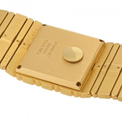  Piaget Piaget Polo 18K Yellow Gold Diamond 7 Inches With Box Watch