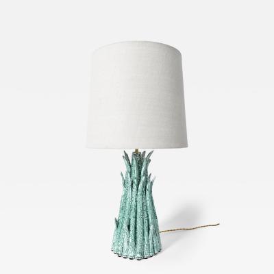  Pico 42cm green white ceramic lamp Barracuda edition 