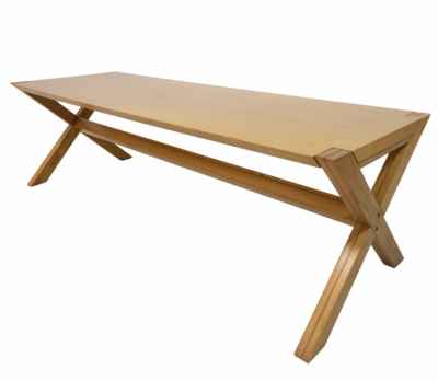  Piero Palange Werther Toffoloni Mid Century Wooden Dining Table Werther Toffoloni and Piero Palange for Germa