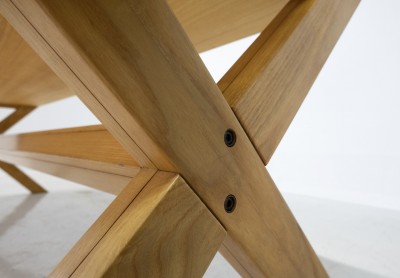  Piero Palange Werther Toffoloni Mid Century Wooden Dining Table Werther Toffoloni and Piero Palange for Germa