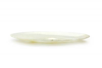 Pieruga Marble Big Bowl in white Onyx carved by hand in Italy