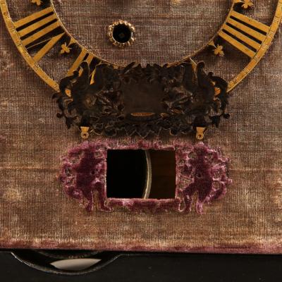  Pieter Visbagh 17th Century Hague Clock Signed by Pieter Visbagh