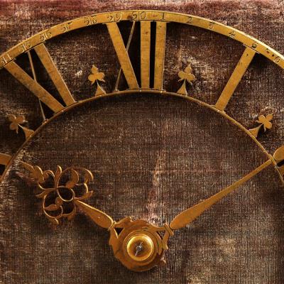  Pieter Visbagh 17th Century Hague Clock Signed by Pieter Visbagh