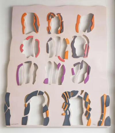  Pietro Consagra Pietro Consagra Prospetto di edificio frontale Edition 58 100 1990s