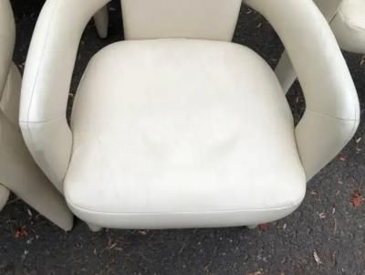  Pietro Costantini Sexy Sculptural Set 6 Pietro Costantini style Tall Back dining Chair Post Modern