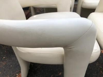  Pietro Costantini Sexy Sculptural Set 6 Pietro Costantini style Tall Back dining Chair Post Modern