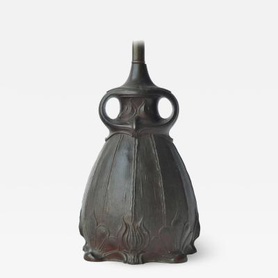  Pittsburgh Lamp Co Table Lamp in Art Nouveau Style