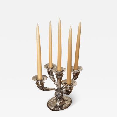  Plata Lappas Silver Art Deco Candelabra Cluster by Plata Lappas