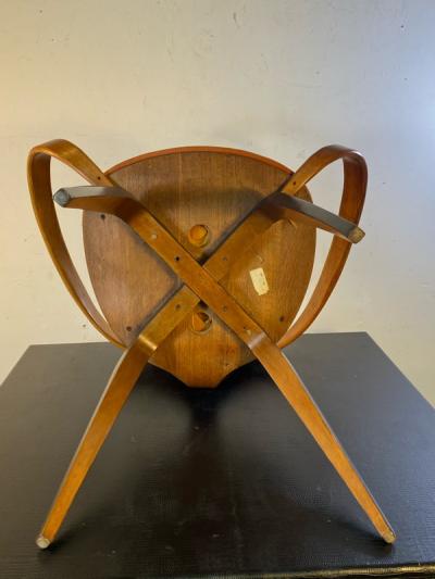  Plycraft EARLY NORMAN CHERNER PRETZEL ARM CHAIR FOR PLYCRAFT