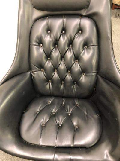  Plycraft Iconic Space Age Version Mr Chair and Ottoman by George Mulhauser for Plycraft
