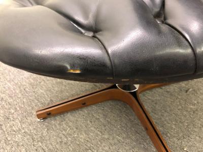  Plycraft Iconic Space Age Version Mr Chair and Ottoman by George Mulhauser for Plycraft