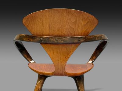  Plycraft Norman Cherner Plycraft Mid Century Modern Pretzel Dining Chairs USA 1960s