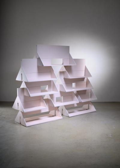  Poggi Stacking Modular Bookcase by Ugo La Pietra for Poggi