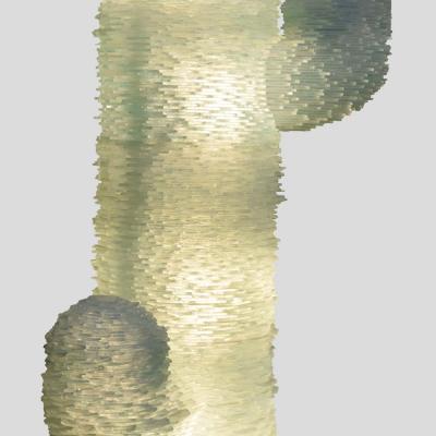 Poliarte GLASS CACTUS BY POLIARTE FLOOR LAMP