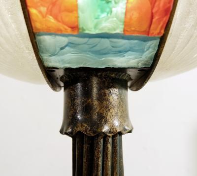  Poliarte Mid Century Modern Poliarte Style Floor Lamp in Murano Glass