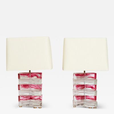  Poliarte PAIR OF POLIARTE TABLE LAMPS