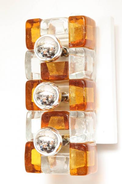  Poliarte Pair of Poliarte Sconces Made in Milan in 1970