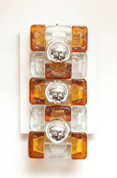  Poliarte Pair of Poliarte Sconces Made in Milan in 1970