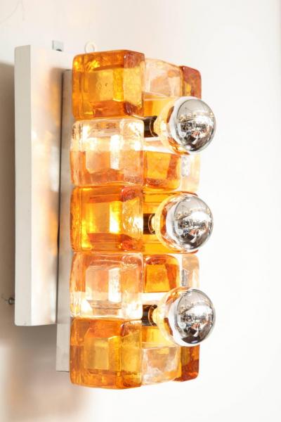  Poliarte Pair of Poliarte Sconces Made in Milan in 1970