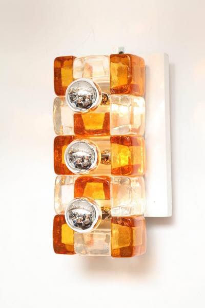  Poliarte Pair of Poliarte Sconces Made in Milan in 1970