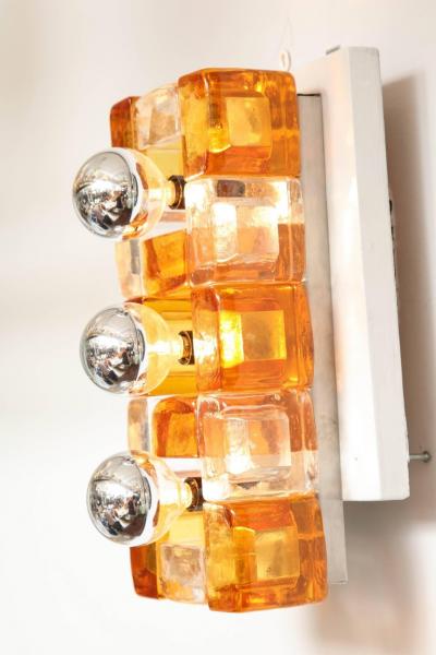  Poliarte Pair of Poliarte Sconces Made in Milan in 1970