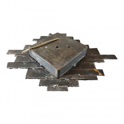  Poliarte Poliarte Brutalist Wall Lamp by Albano Poli 1970