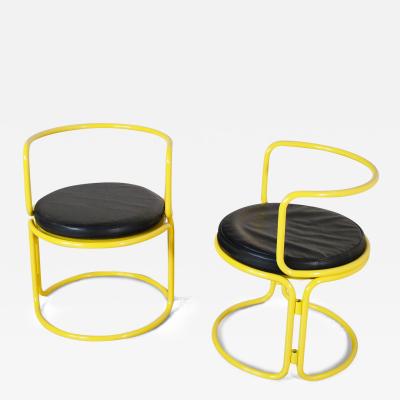  Poltronova Gae Aulenti set of two locus solus 1960s