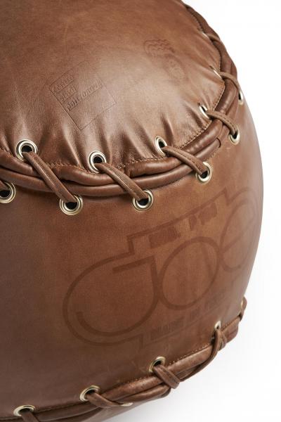  Poltronova Joe Ball Leather Footstool by Centro Studi Poltronova Italy