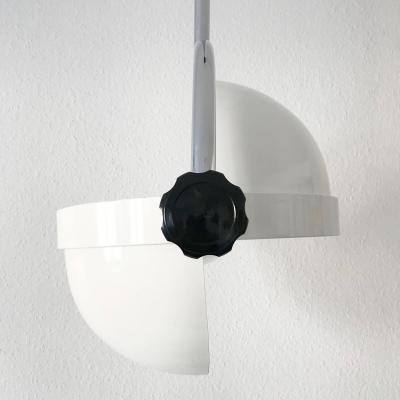  Poltronova Large Exceptional Mid Century Modern Pendant Lamp or Hanging Light Italy 1970s