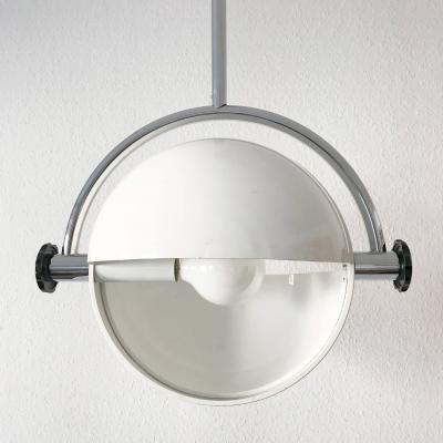  Poltronova Large Exceptional Mid Century Modern Pendant Lamp or Hanging Light Italy 1970s
