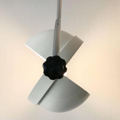 Poltronova Large Exceptional Mid Century Modern Pendant Lamp or Hanging Light Italy 1970s
