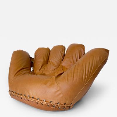  Poltronova Mid Century Glove Lounge Chair by Joe Colombo for Poltronova