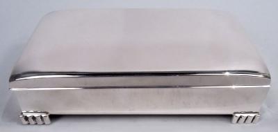  Poole Classic Midcentury Modern Sterling Silver Box by Poole