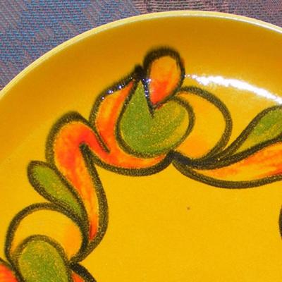 Poole Pottery Vintage Mid Century Art Plate Poole UK