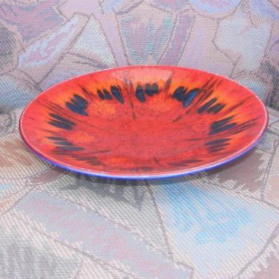  Poole Pottery Vintage Mid Century Art Plate from Poole