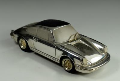  Porsche Porsche 911 Desk Display Model Sterling Silver 1977