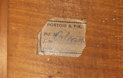  Portois Fix Art Deco Portois and Fix Viennese Tall Case Clock