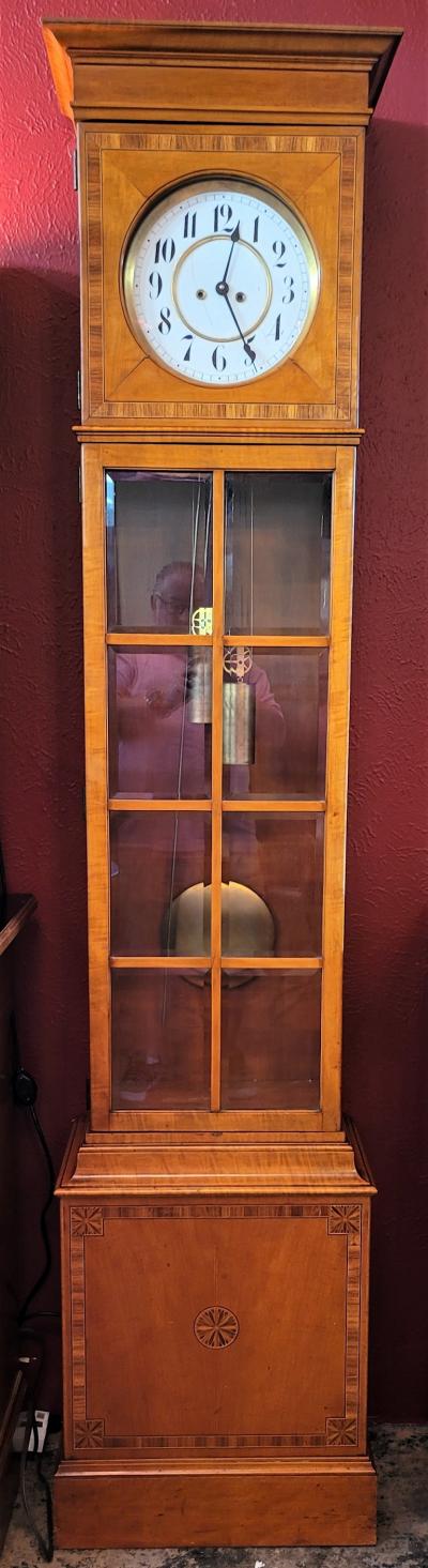  Portois Fix Art Deco Portois and Fix Viennese Tall Case Clock